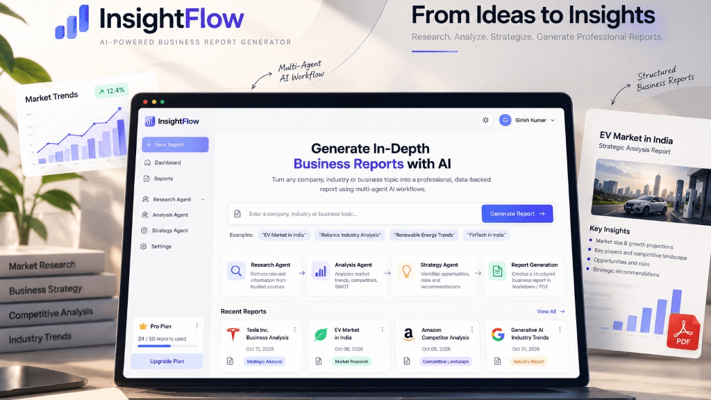 InsightFlow project cover